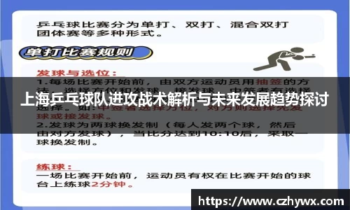 上海乒乓球队进攻战术解析与未来发展趋势探讨